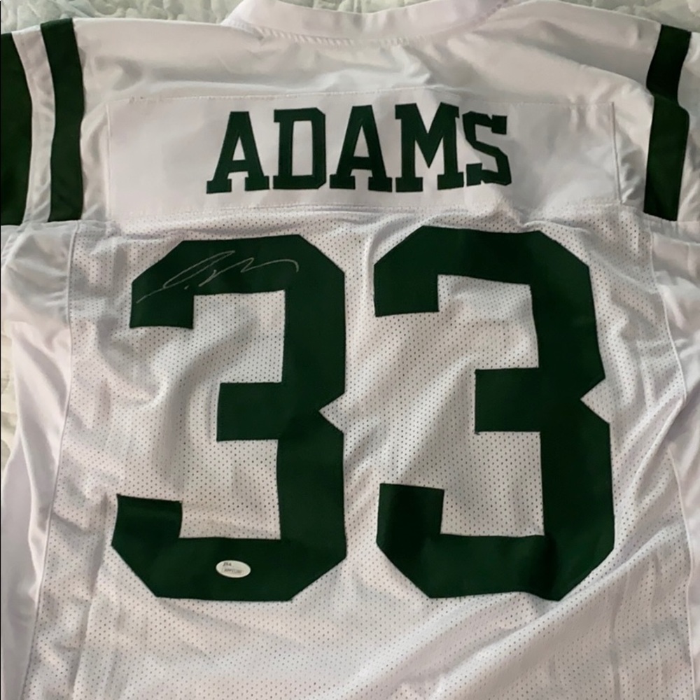 Autographed Jamal Adams Jets Jersey